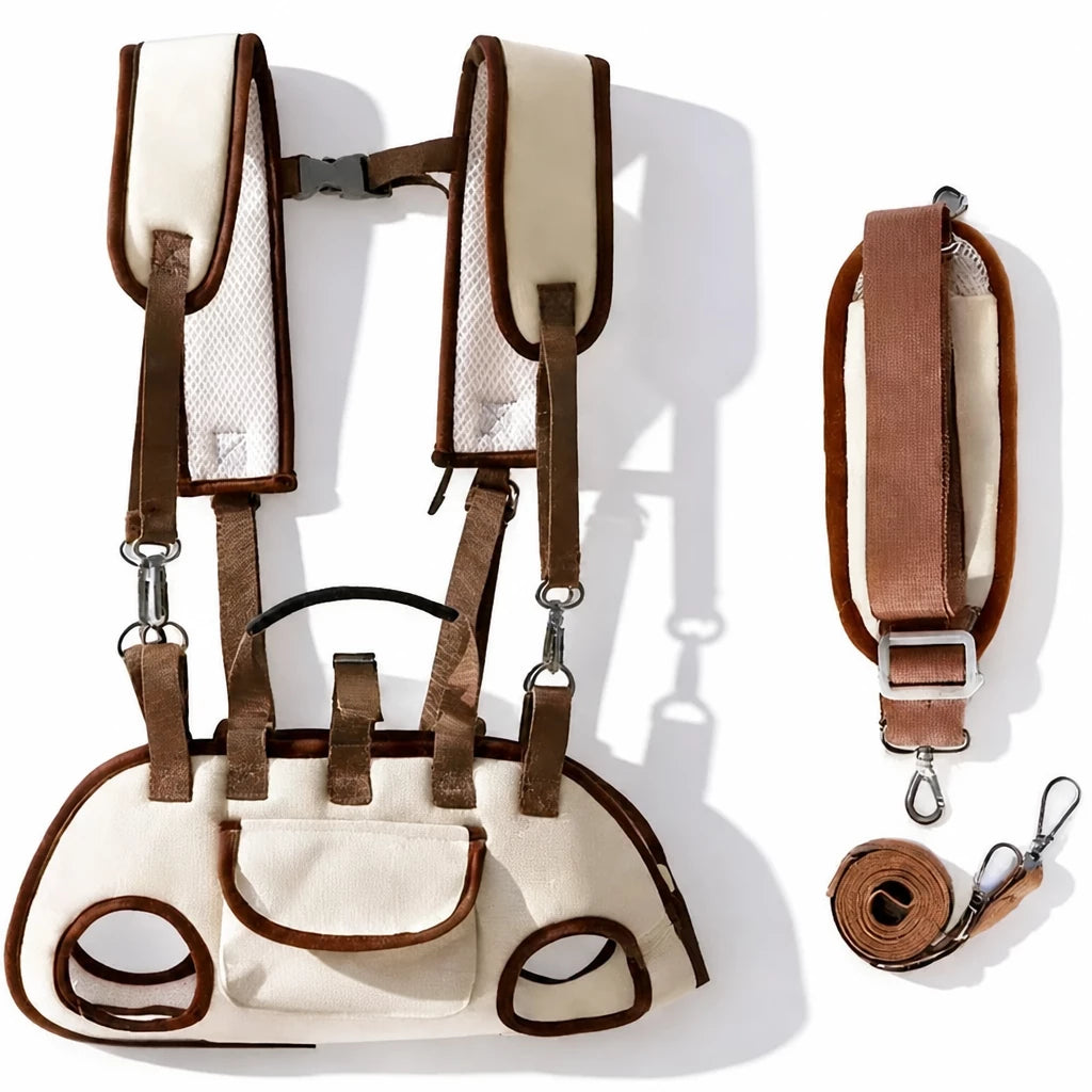 Convertible Pet Carrier Backpack and Shoulder Bag