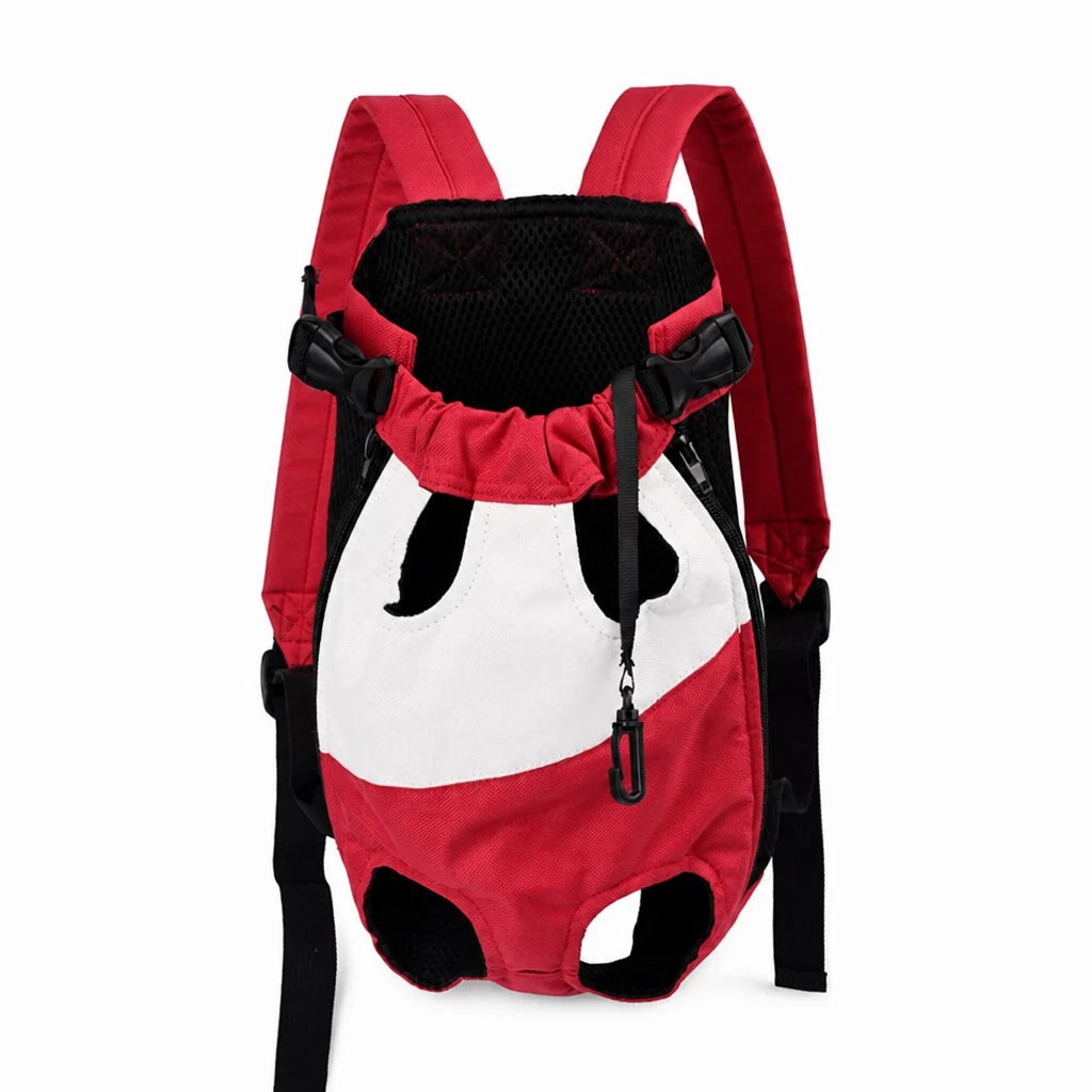 Front-Carry Pet Carrier Backpack for Small Dogs and Cats