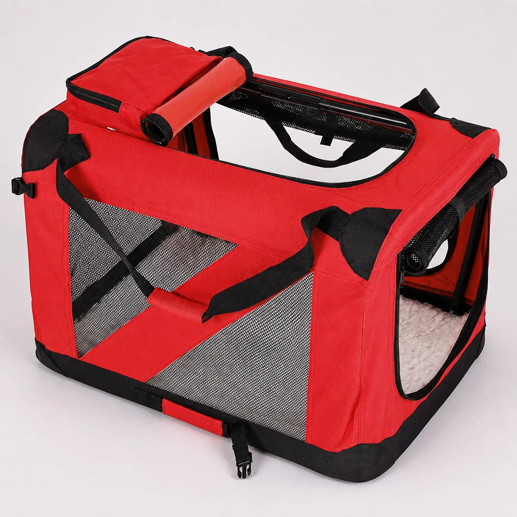 Portable Folding Pet Carrier for Car Travel
