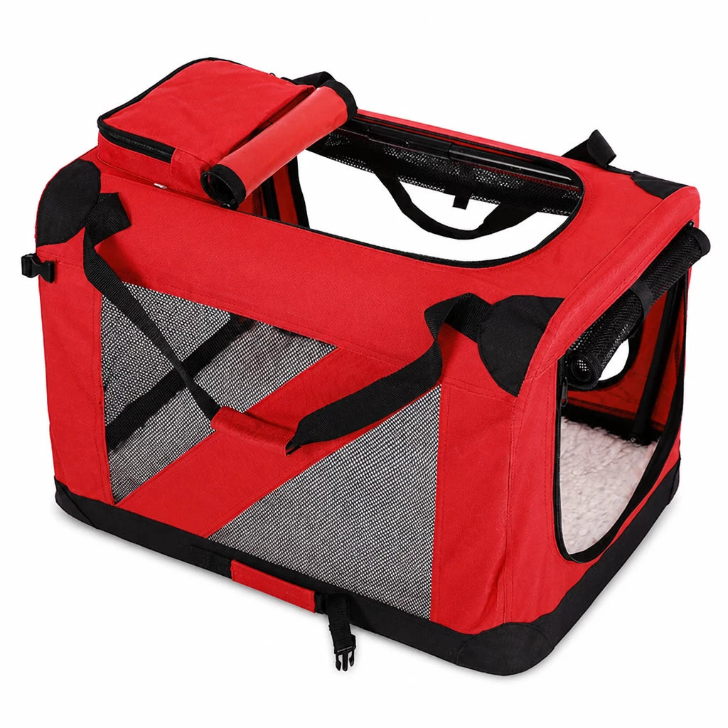 Portable Folding Pet Carrier for Car Travel