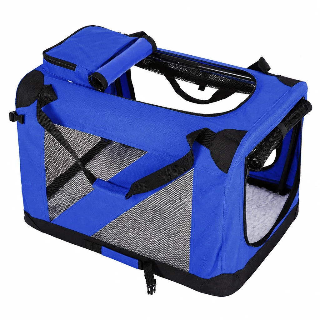Portable Folding Pet Carrier for Car Travel