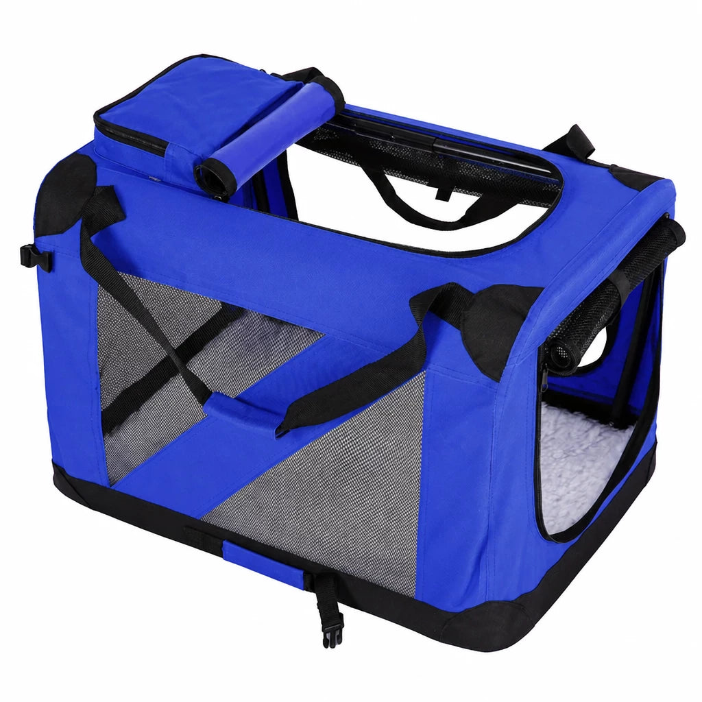 Portable Folding Pet Carrier for Car Travel