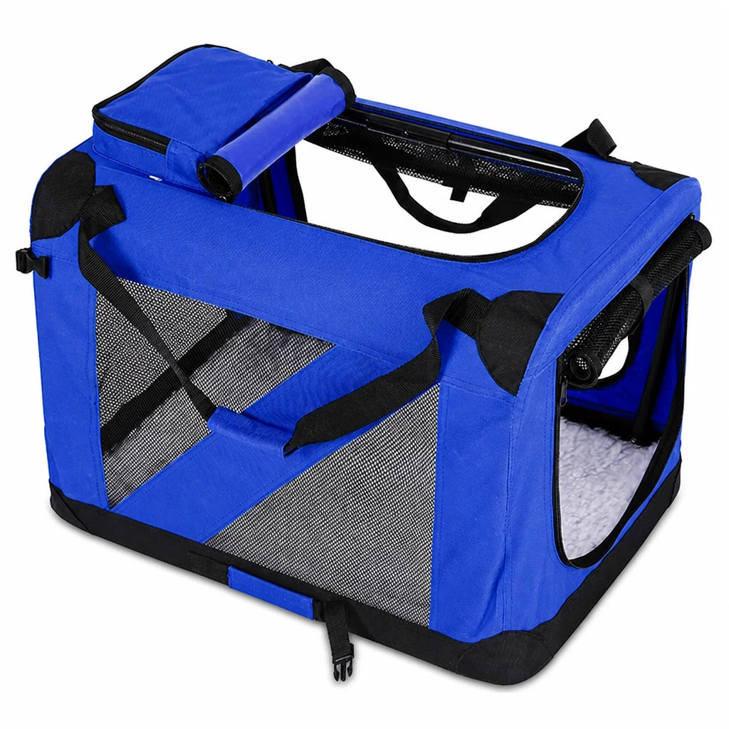 Portable Folding Pet Carrier for Car Travel