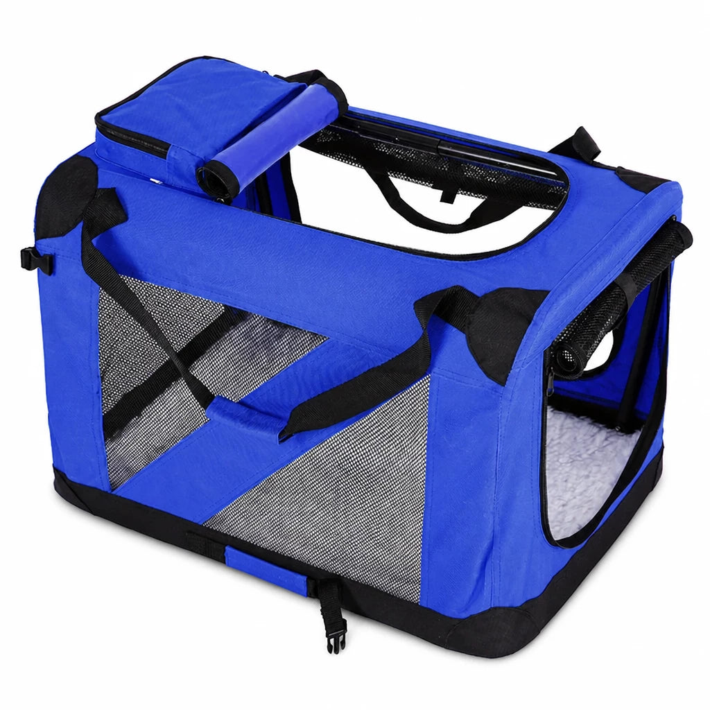 Portable Folding Pet Carrier for Car Travel