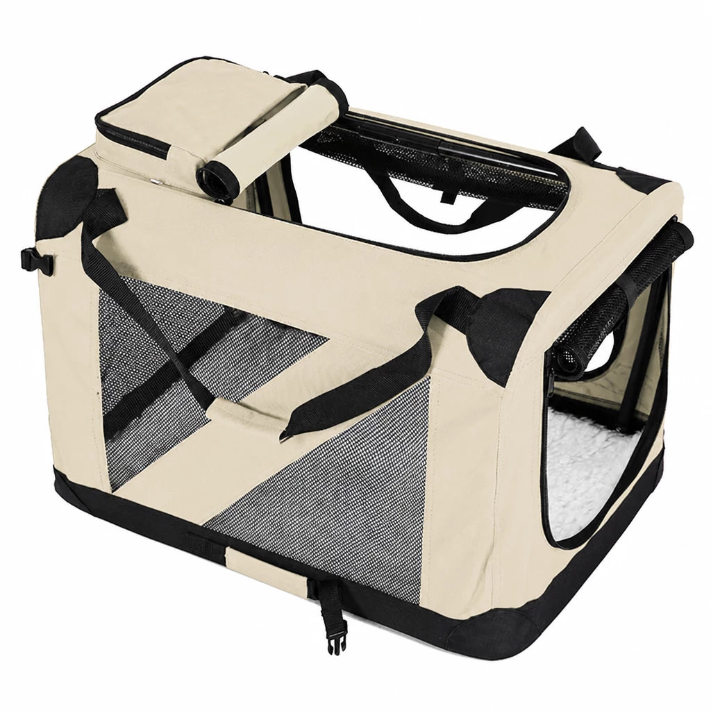 Portable Folding Pet Carrier for Car Travel
