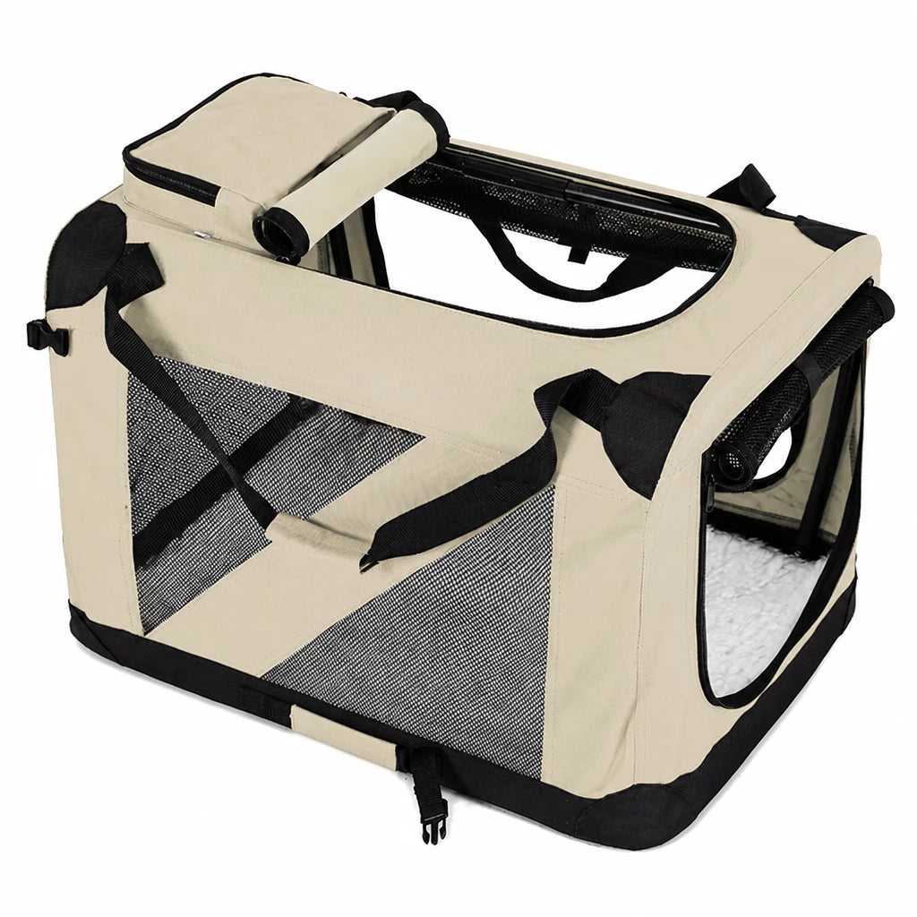 Portable Folding Pet Carrier for Car Travel