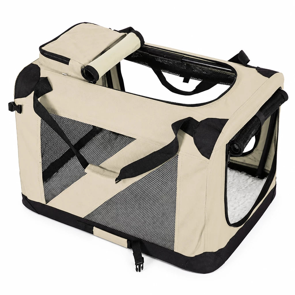 Portable Folding Pet Carrier for Car Travel