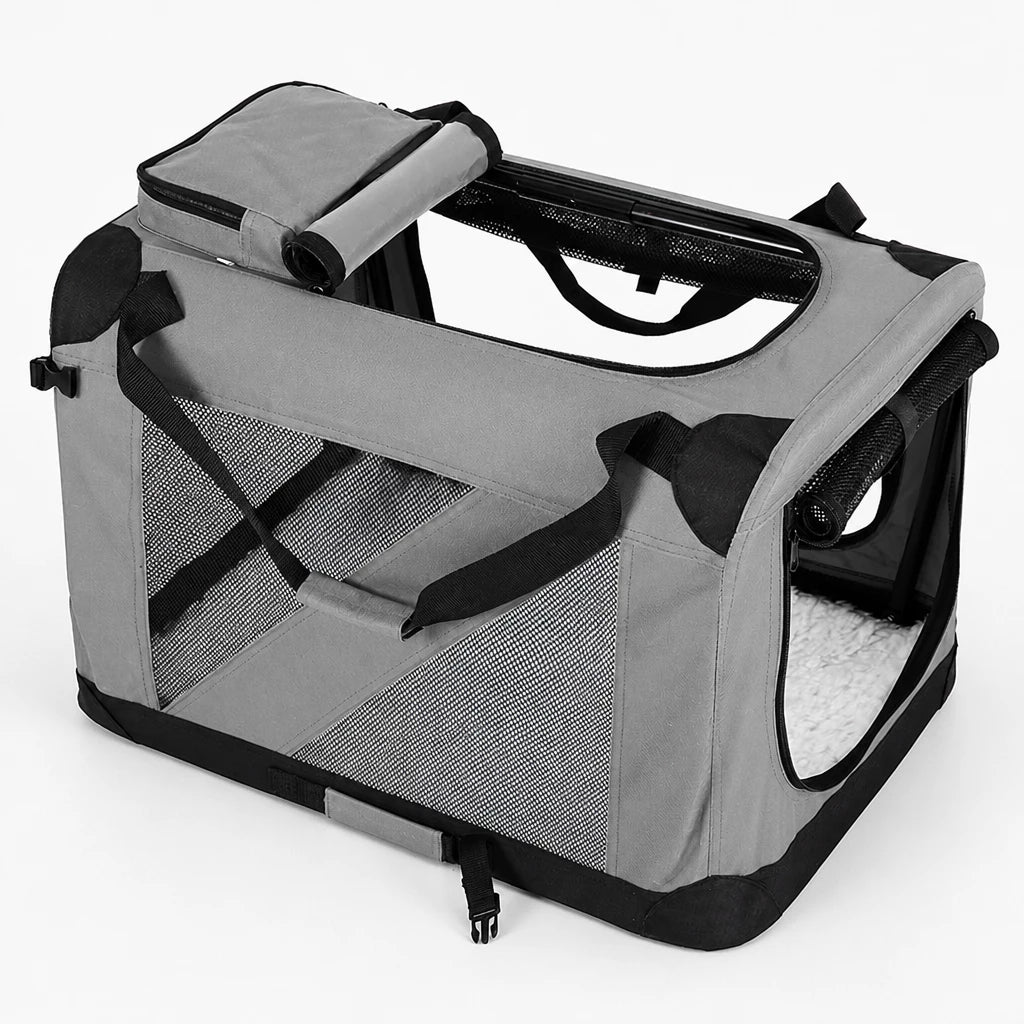 Portable Folding Pet Carrier for Car Travel