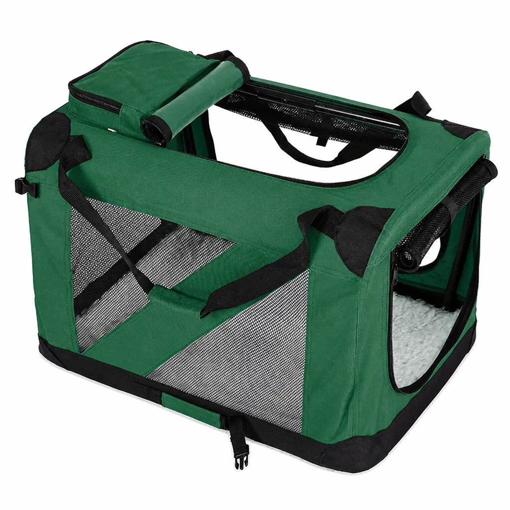 Portable Folding Pet Carrier for Car Travel