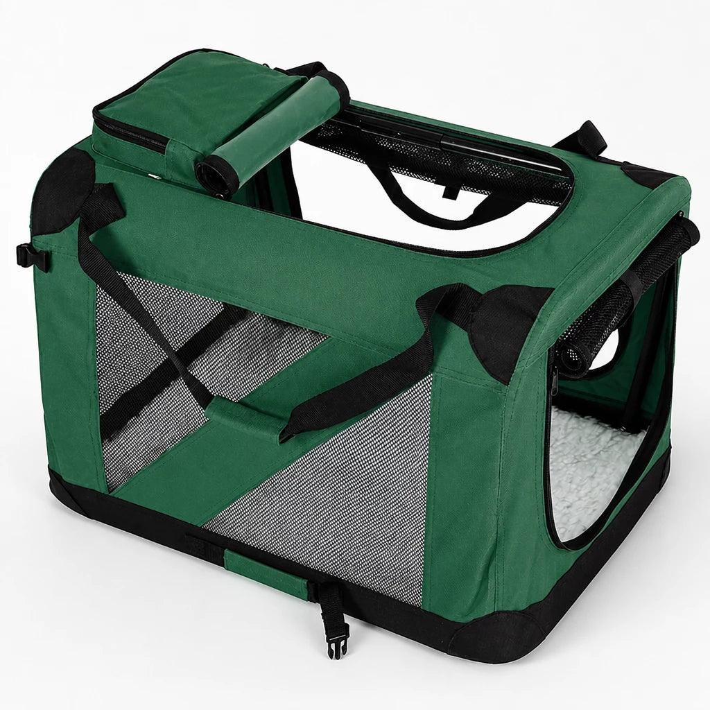 Portable Folding Pet Carrier for Car Travel