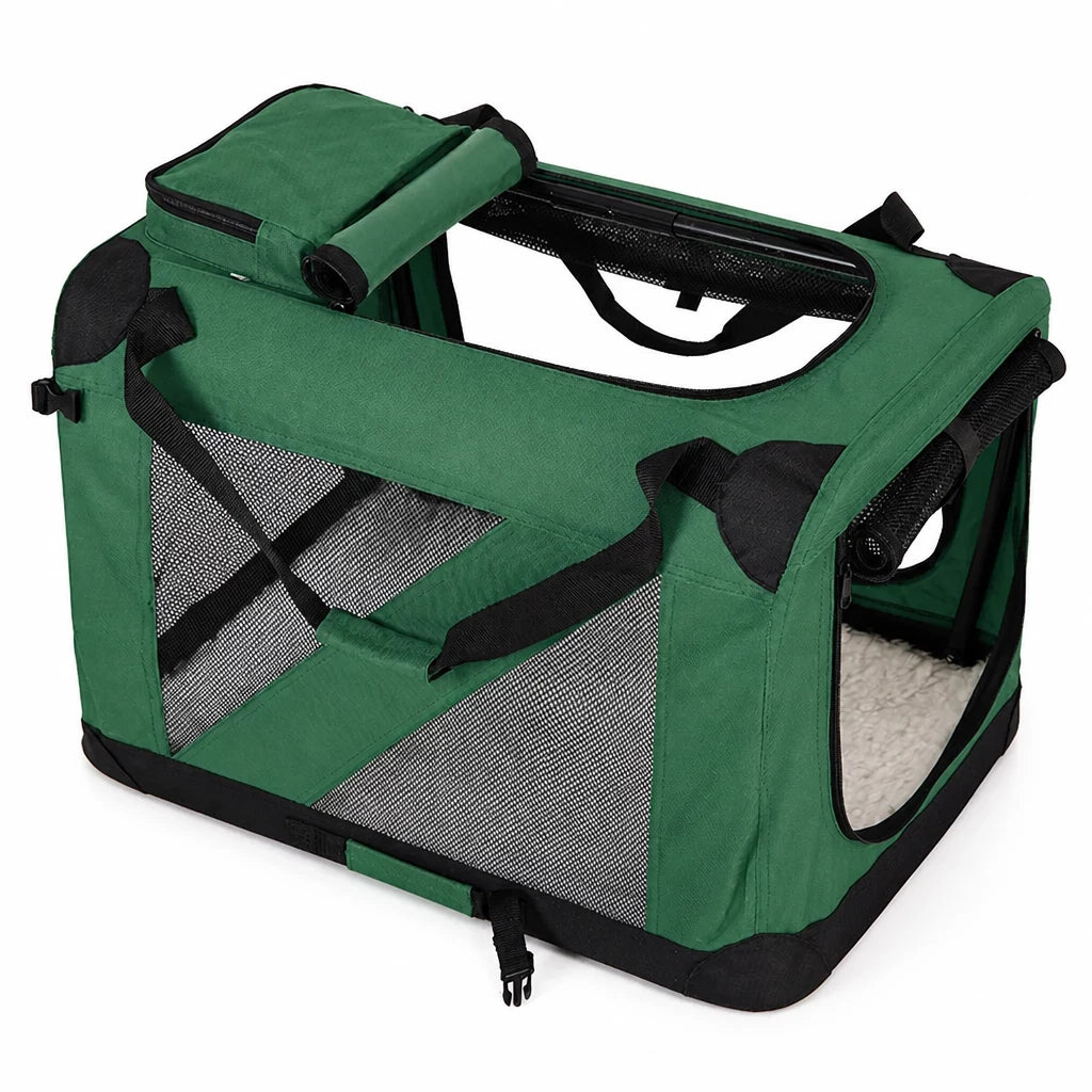 Portable Folding Pet Carrier for Car Travel