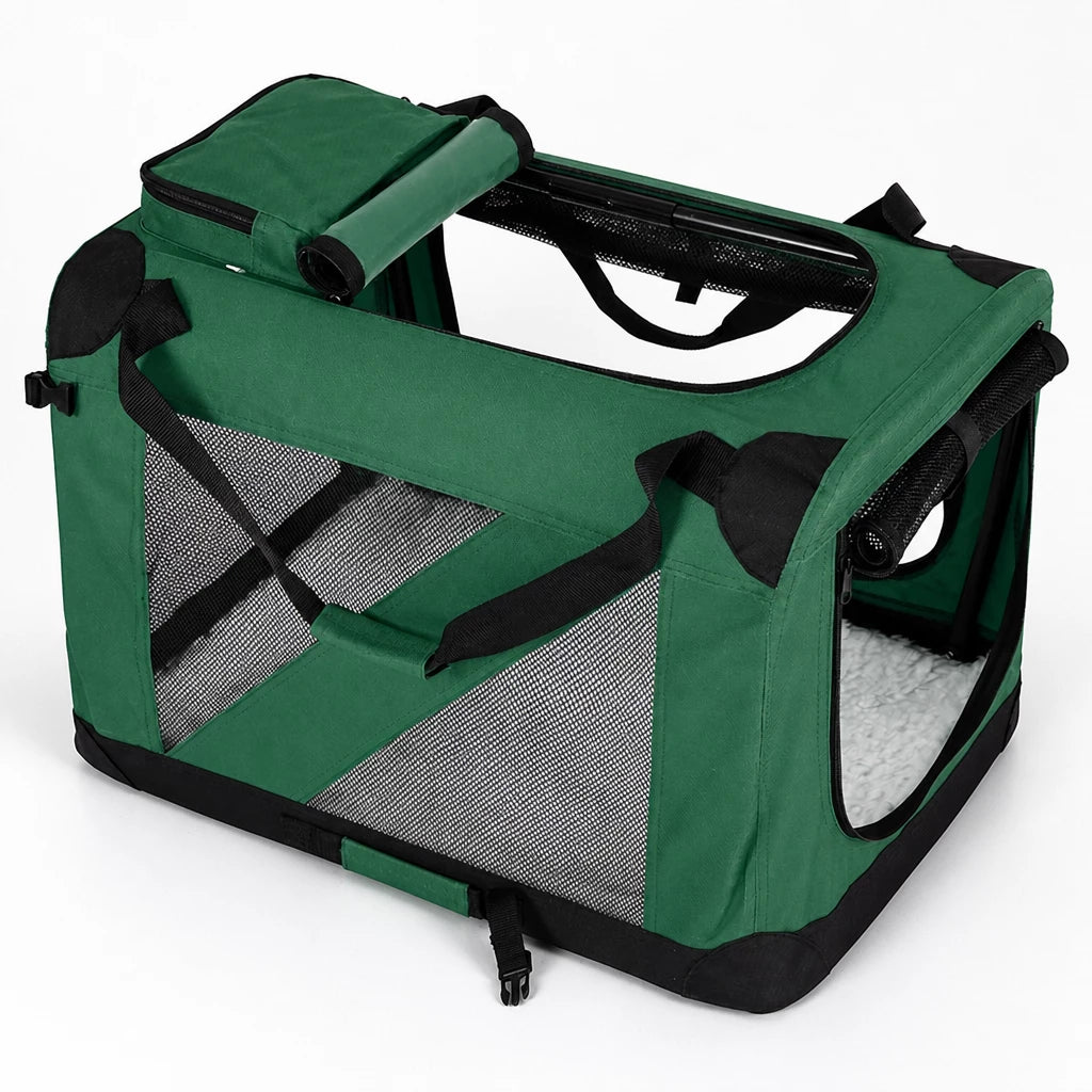 Portable Folding Pet Carrier for Car Travel