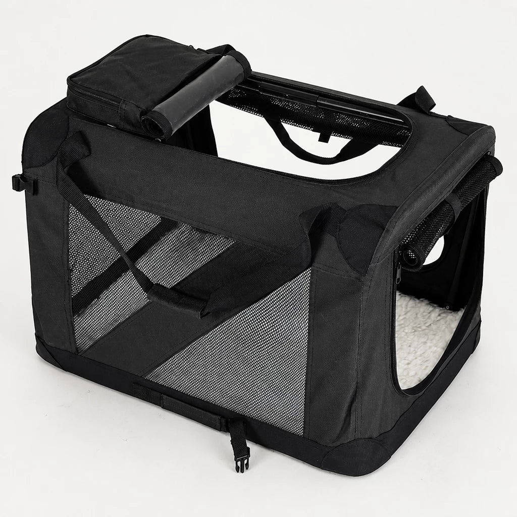 Portable Folding Pet Carrier for Car Travel