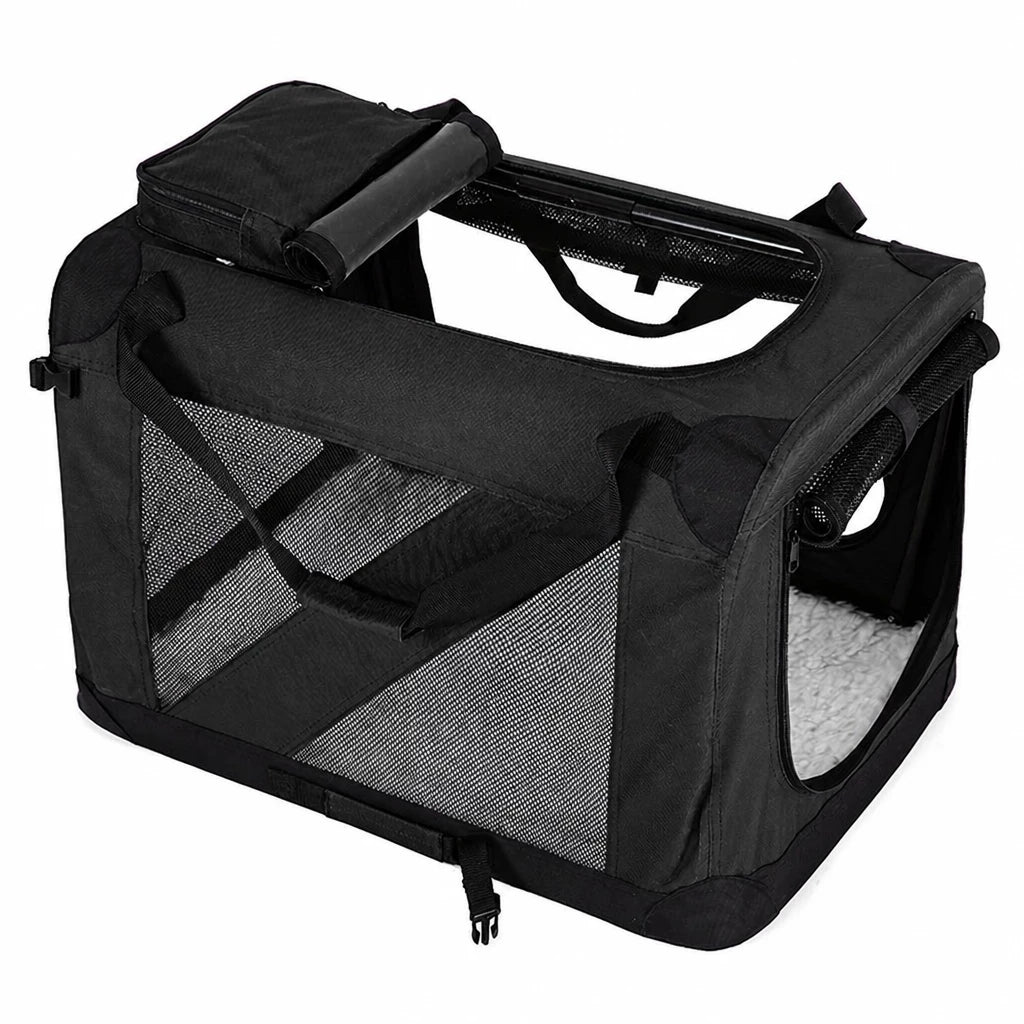 Portable Folding Pet Carrier for Car Travel