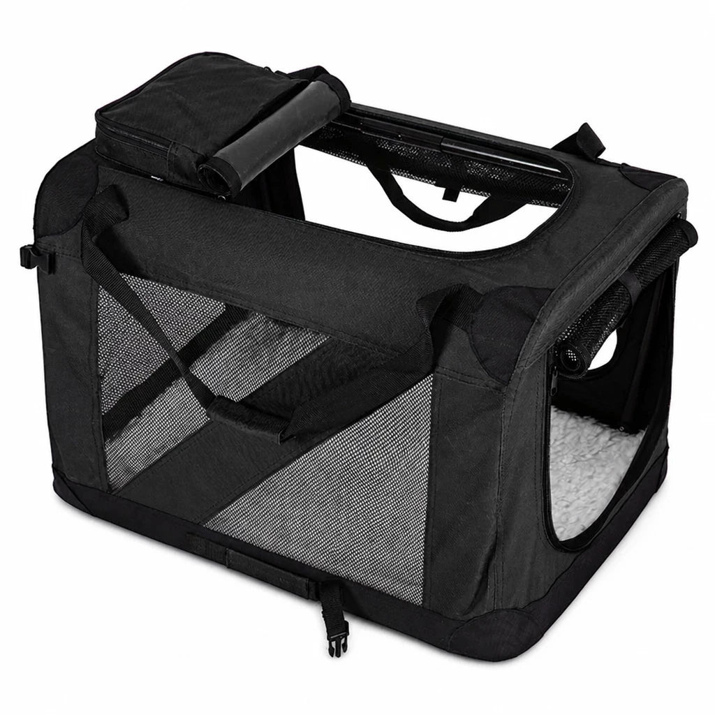 Portable Folding Pet Carrier for Car Travel