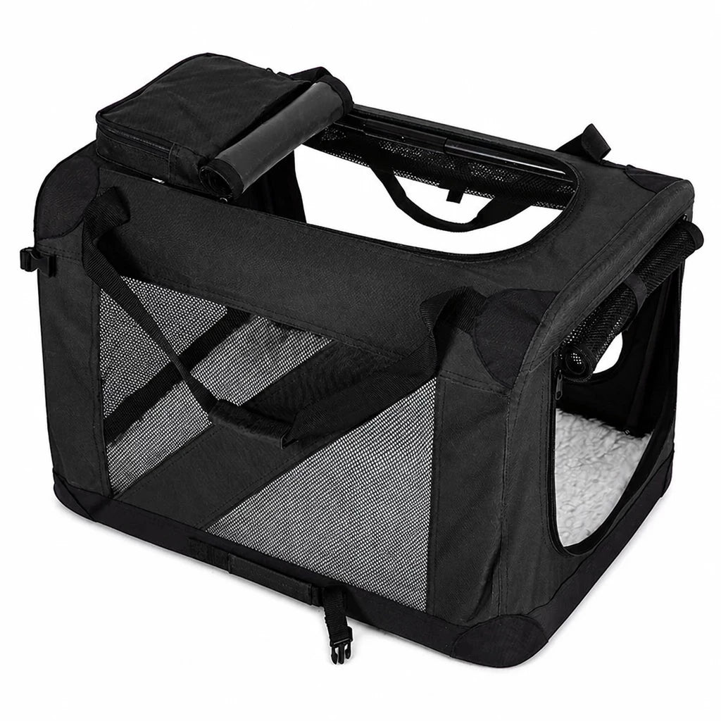 Portable Folding Pet Carrier for Car Travel