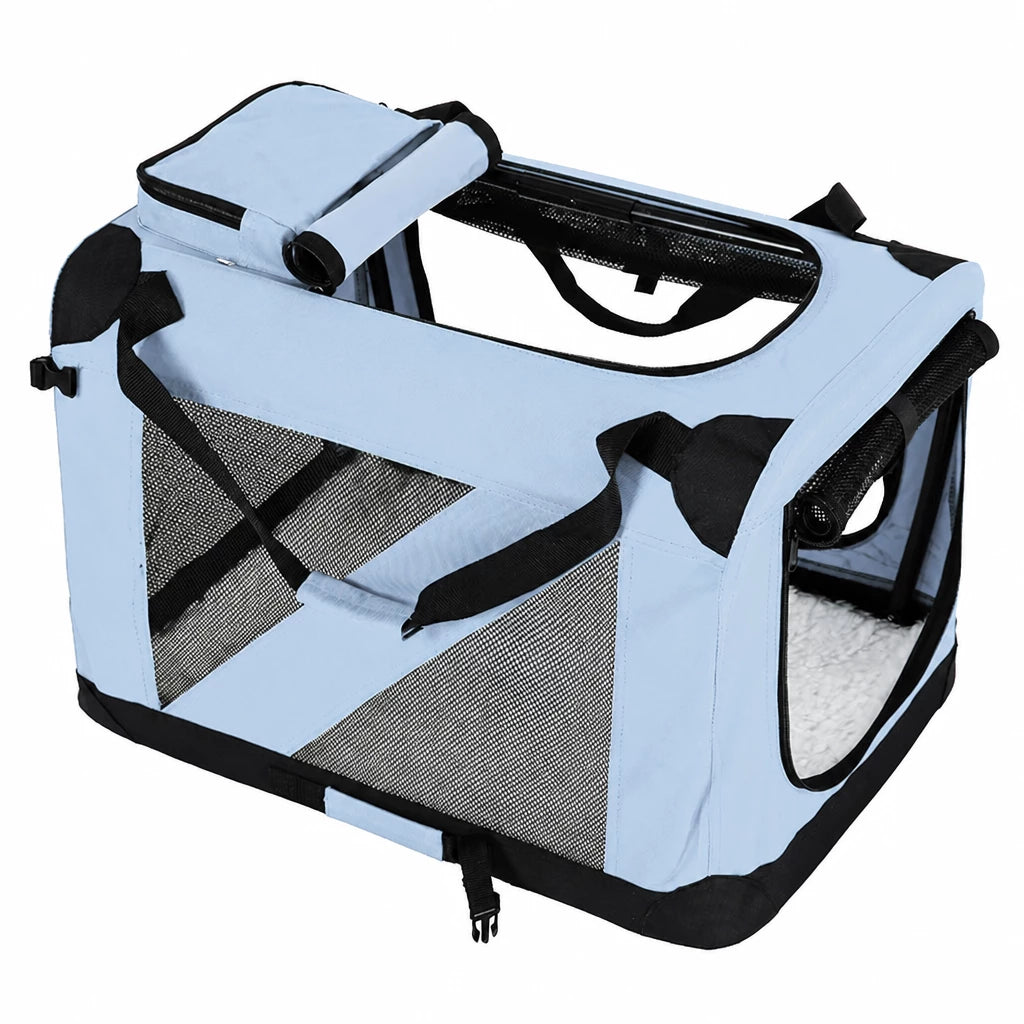 Portable Folding Pet Carrier for Car Travel