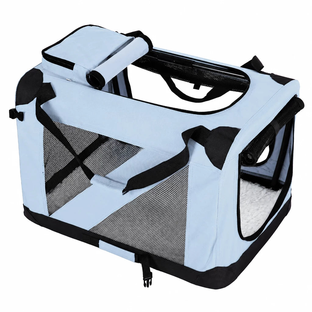 Portable Folding Pet Carrier for Car Travel