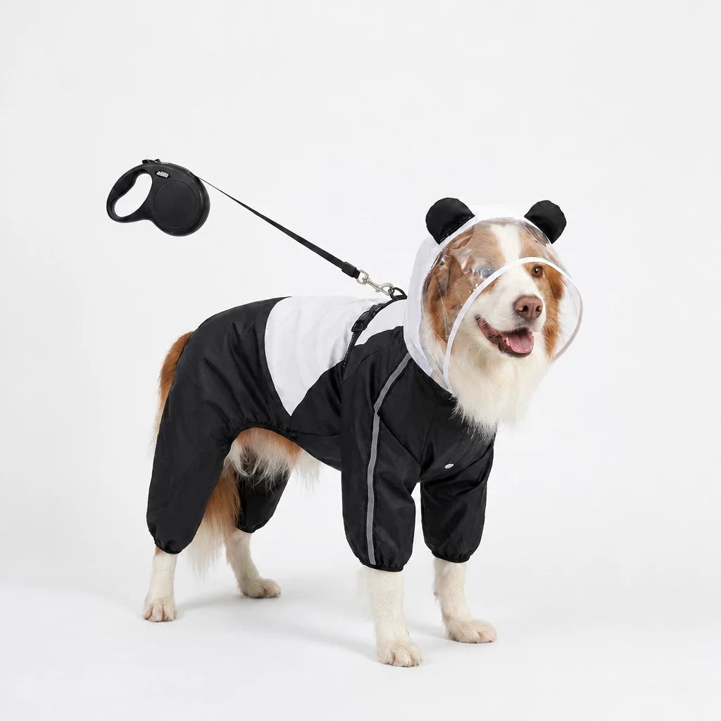 Reflective Waterproof Pet Raincoat