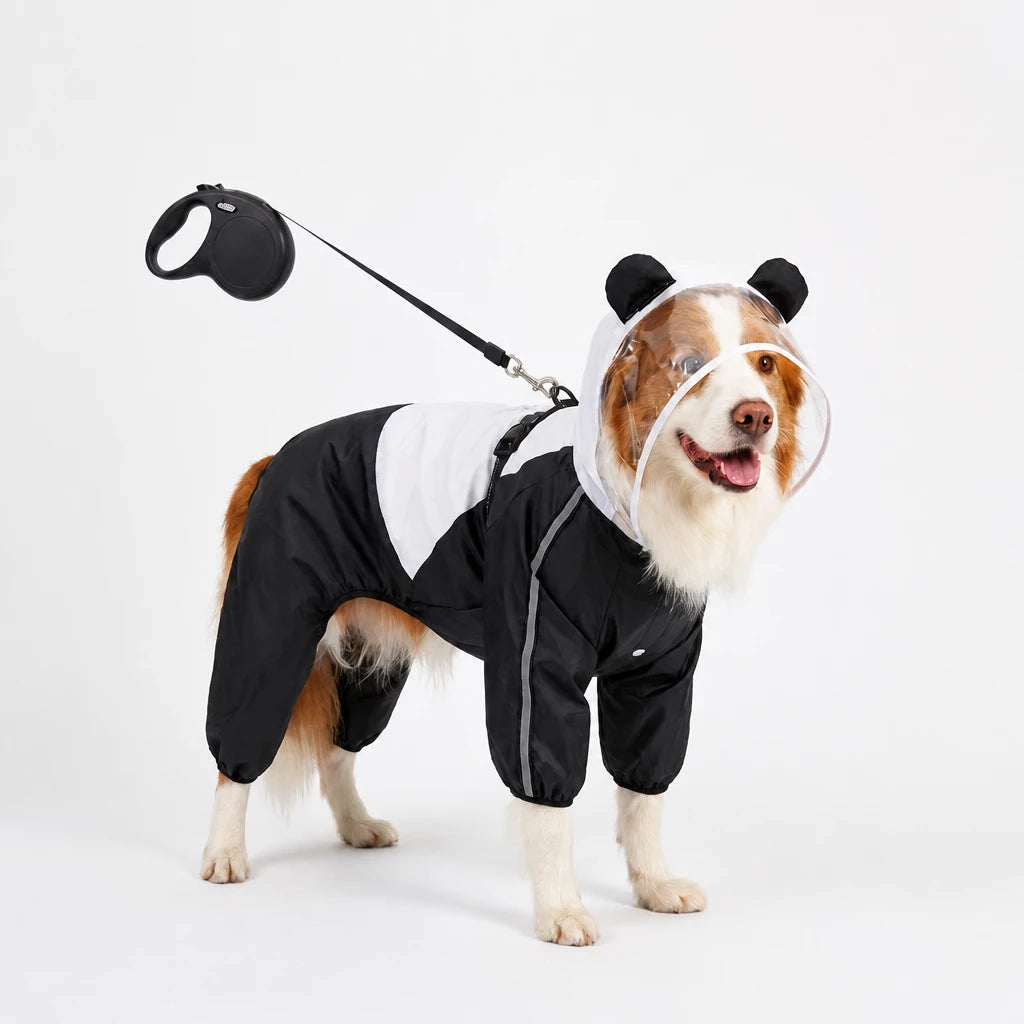 Reflective Waterproof Pet Raincoat