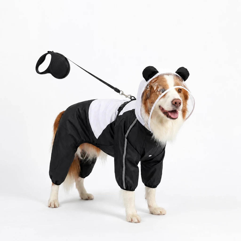 Reflective Waterproof Pet Raincoat