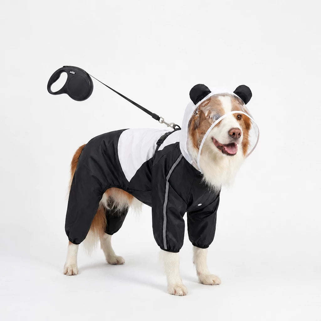 Reflective Waterproof Pet Raincoat