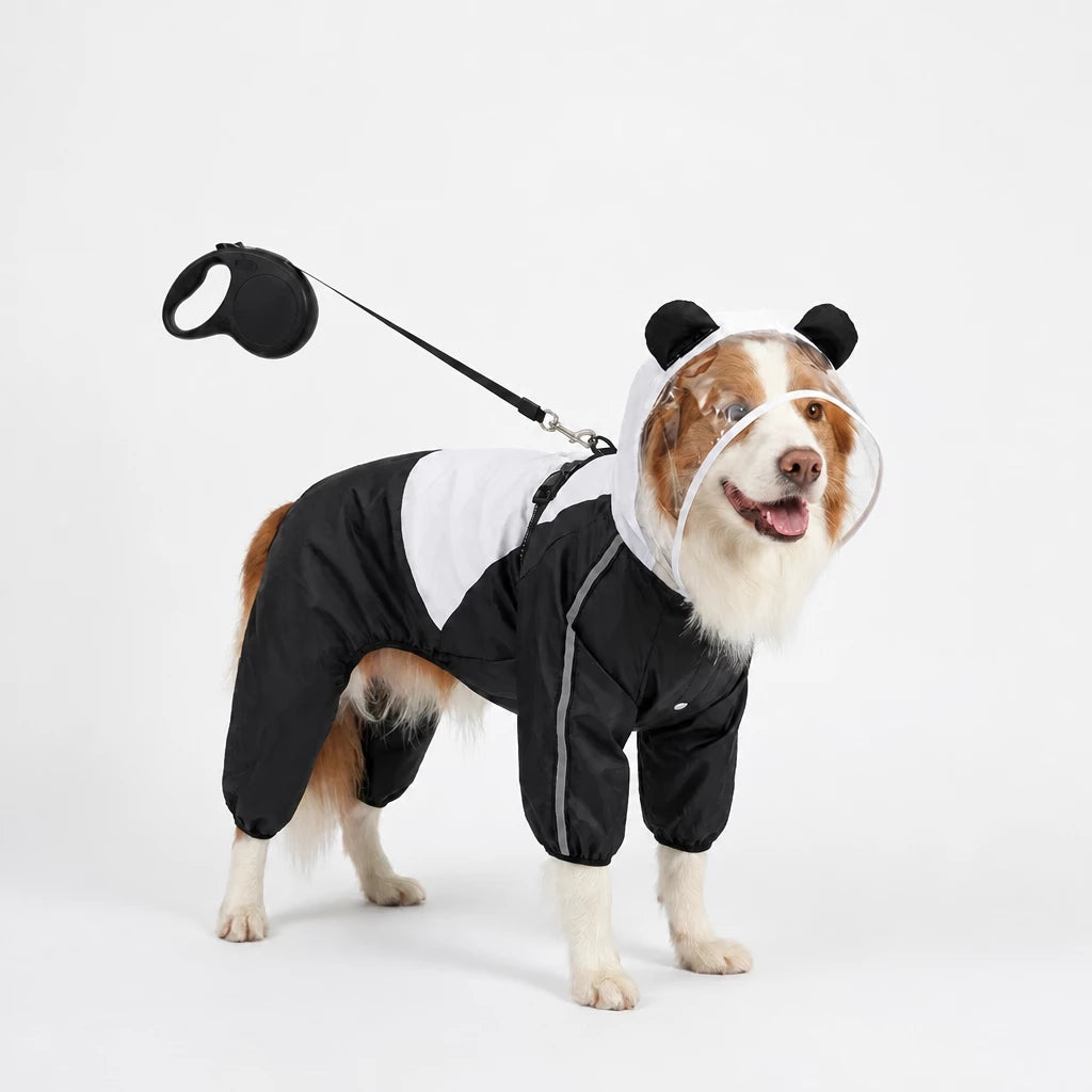Reflective Waterproof Pet Raincoat