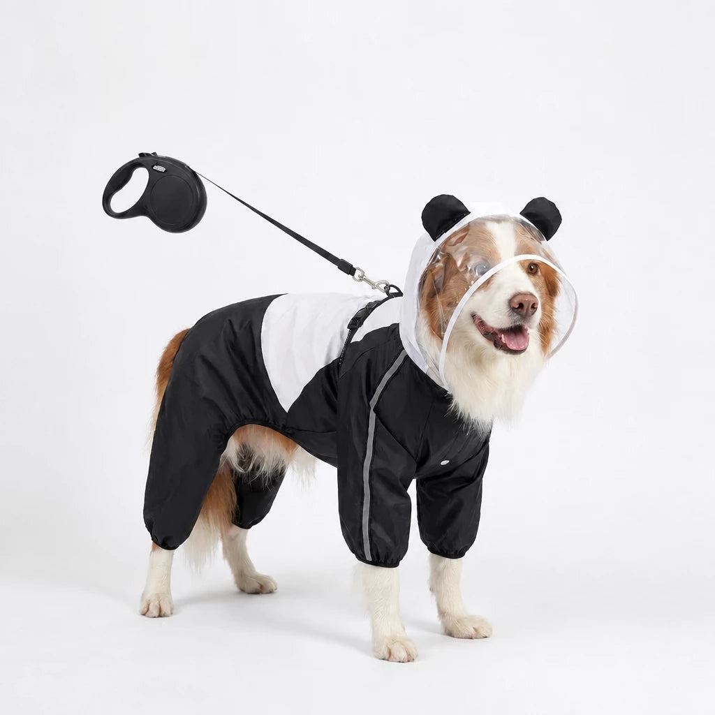 Reflective Waterproof Pet Raincoat
