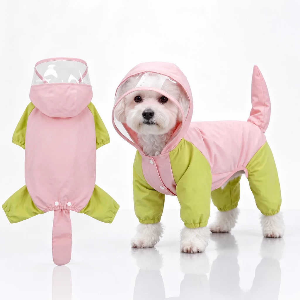 Four-Leg Dog Raincoat