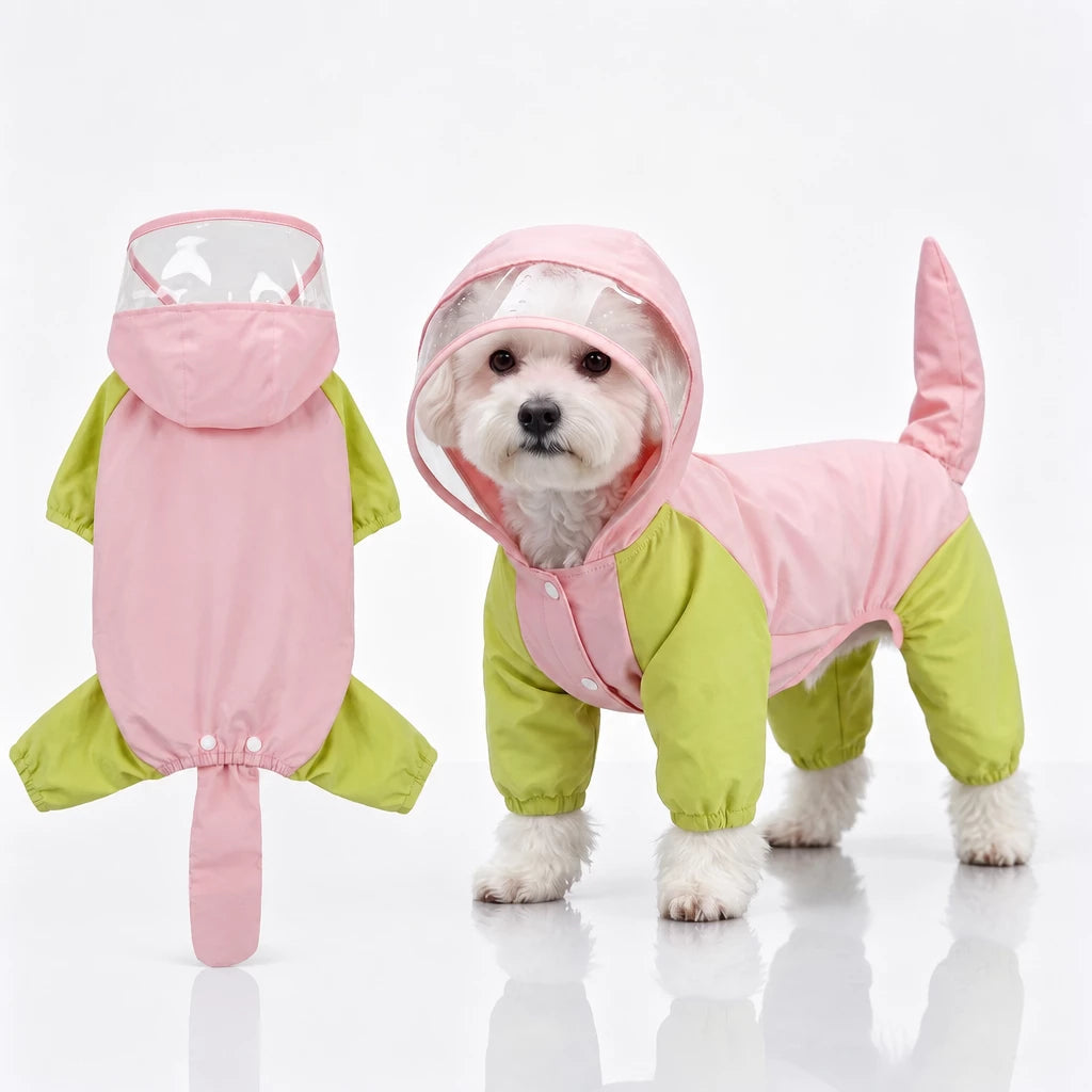 Four-Leg Dog Raincoat