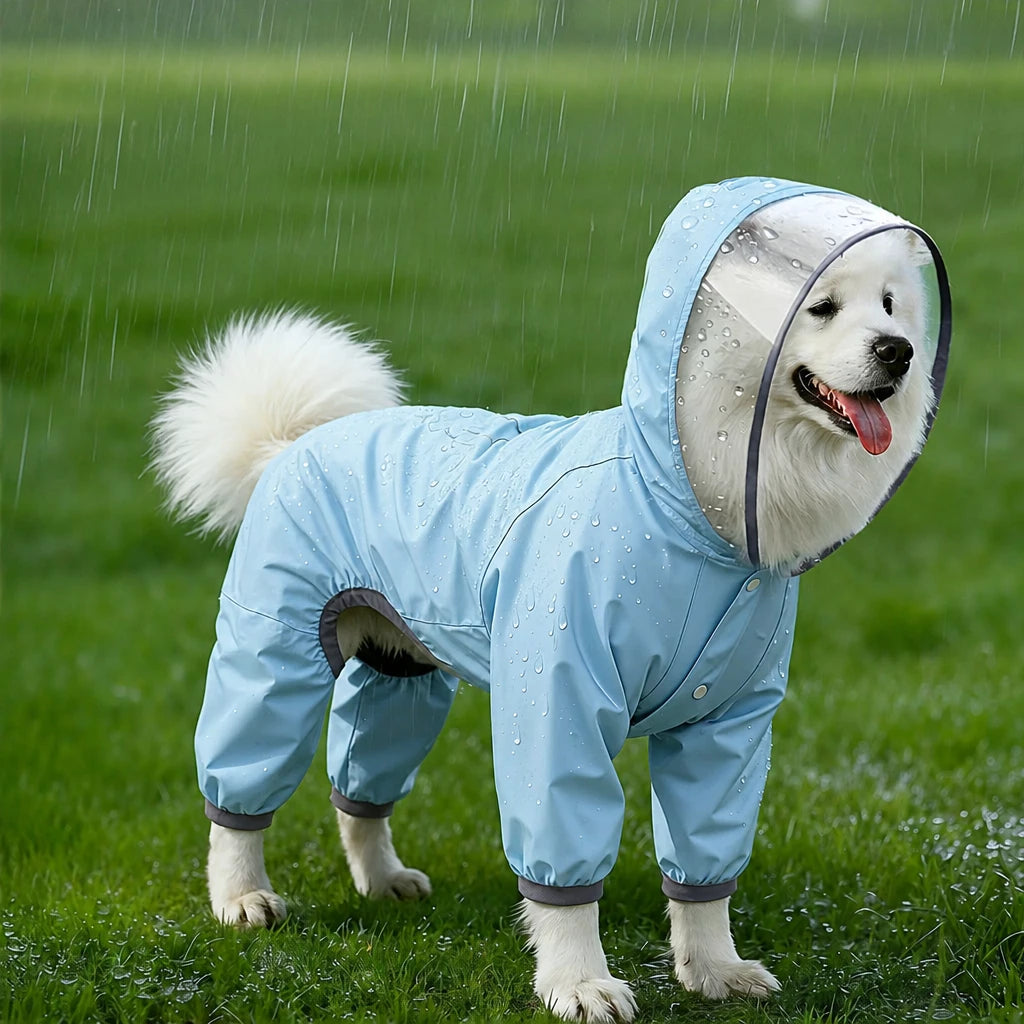 Full-Coverage Dog Raincoat