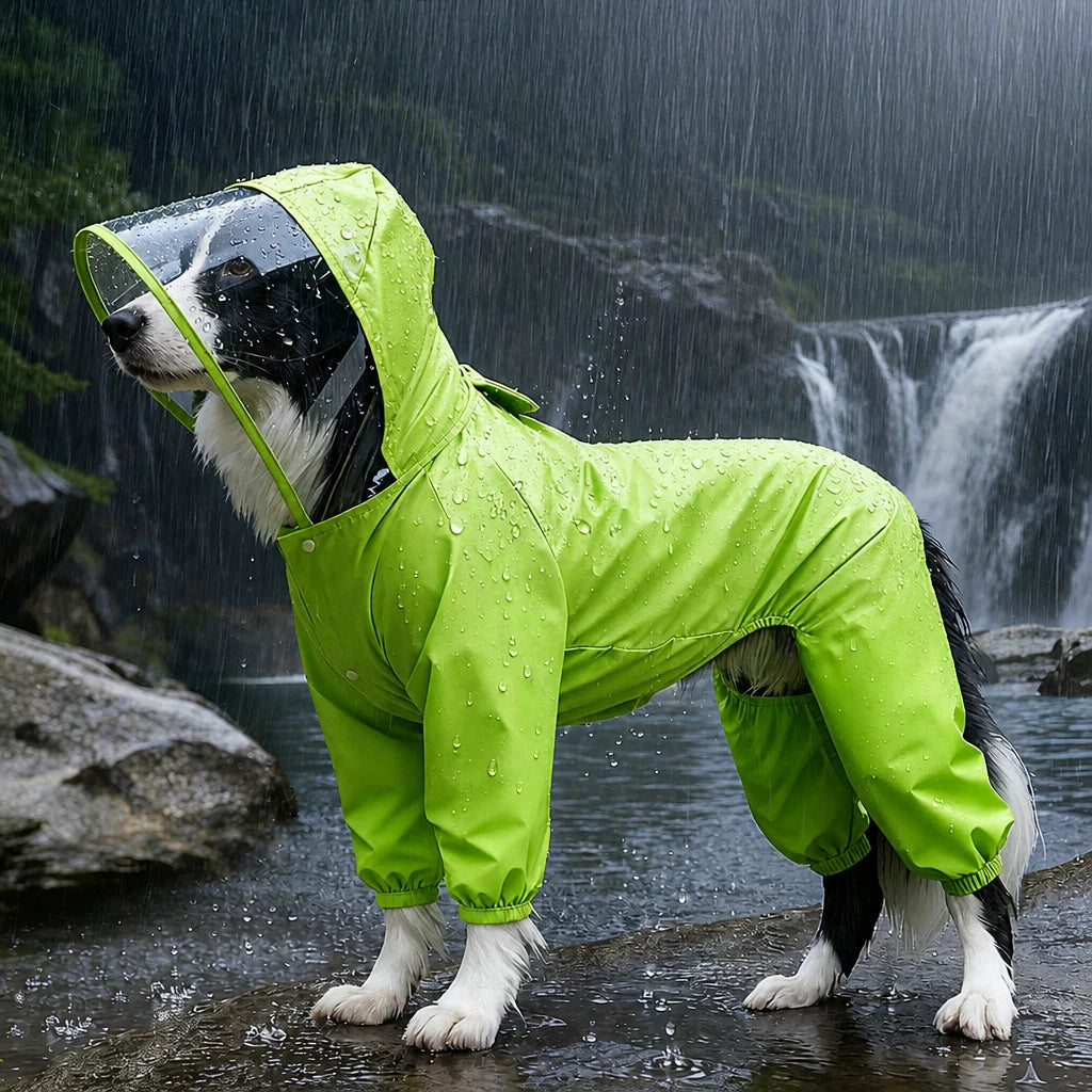 Full-Coverage Dog Raincoat