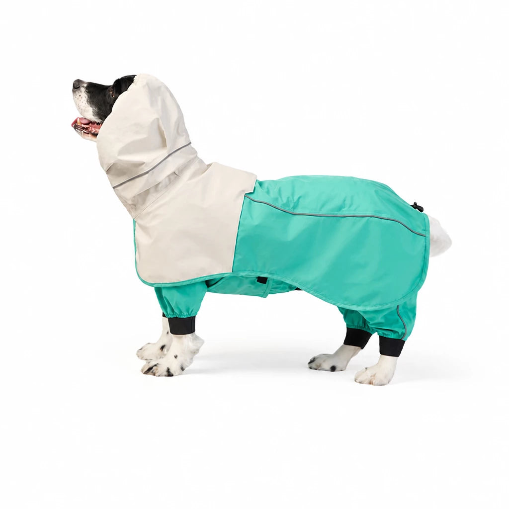 Two-Piece Dog Rain Suit