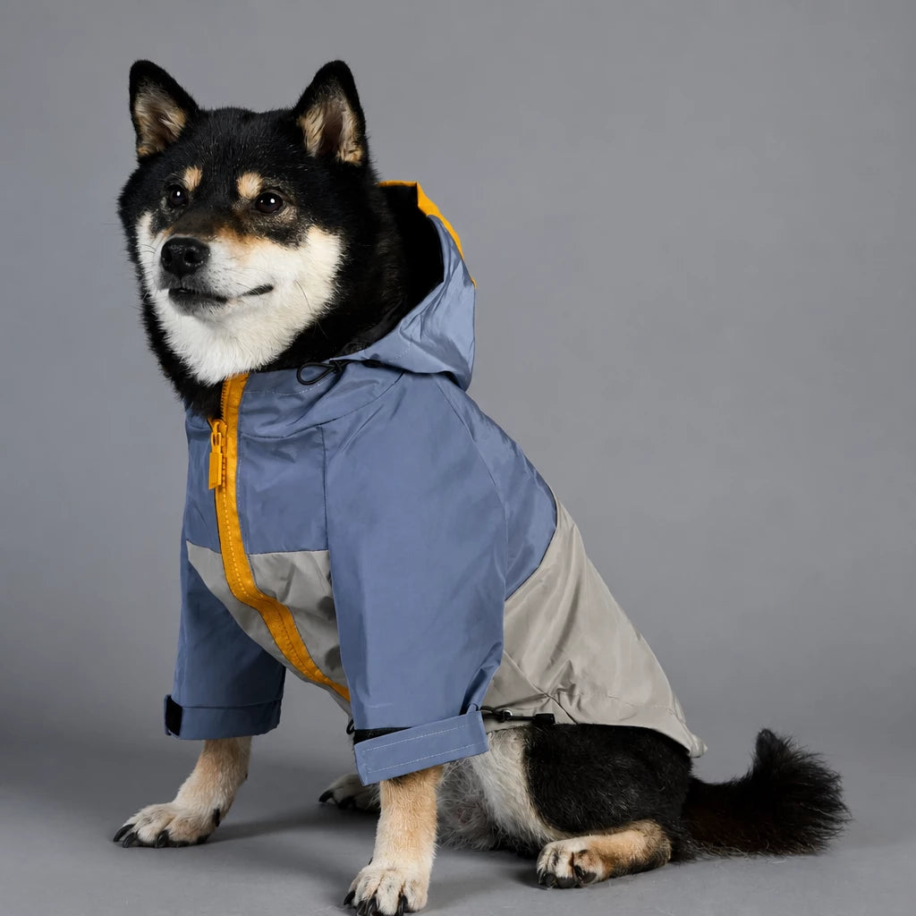Dog Rain Jacket – Wind- and Water-Resistant Outdoor Coat
