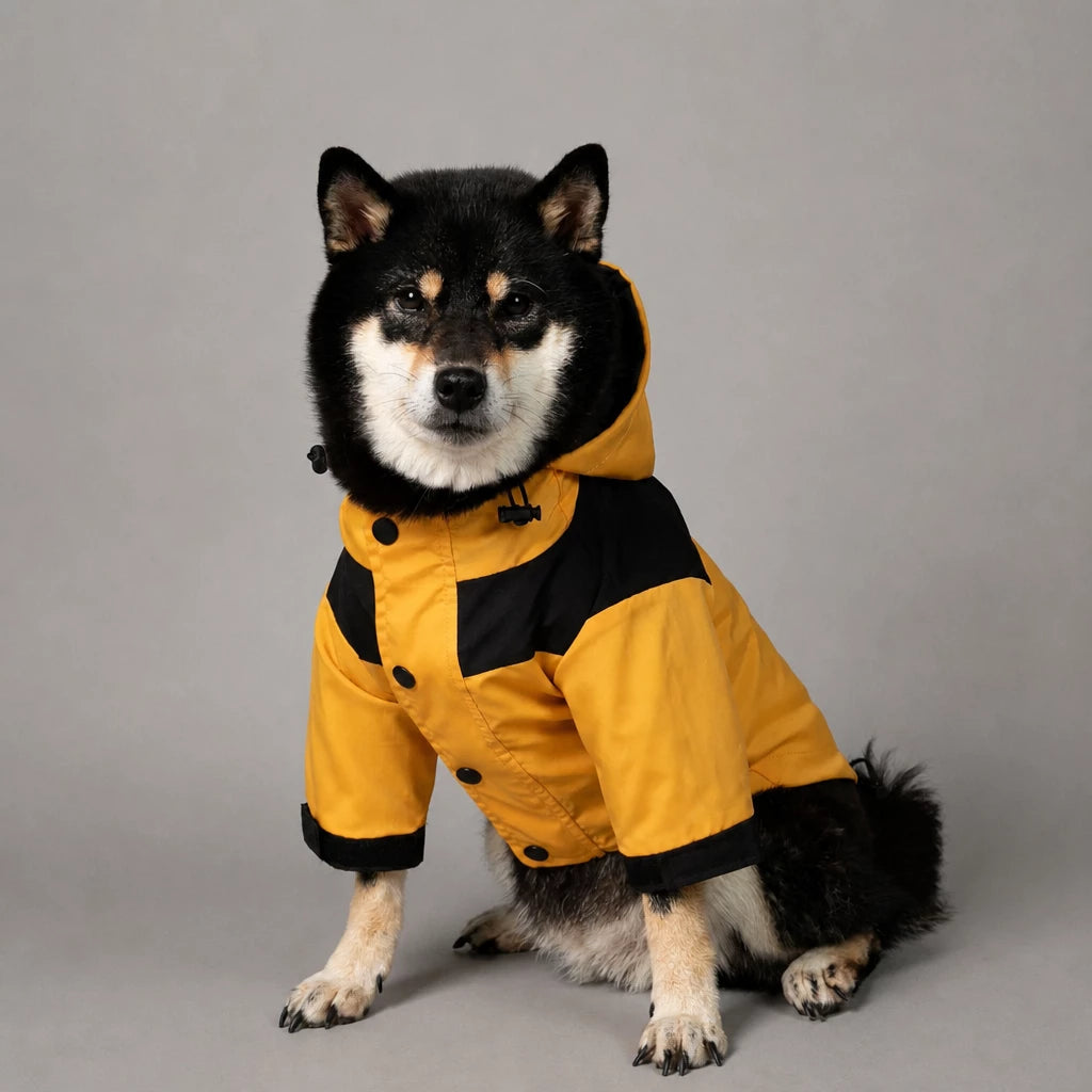 Dog Rain Jacket – Wind- and Water-Resistant Outdoor Coat