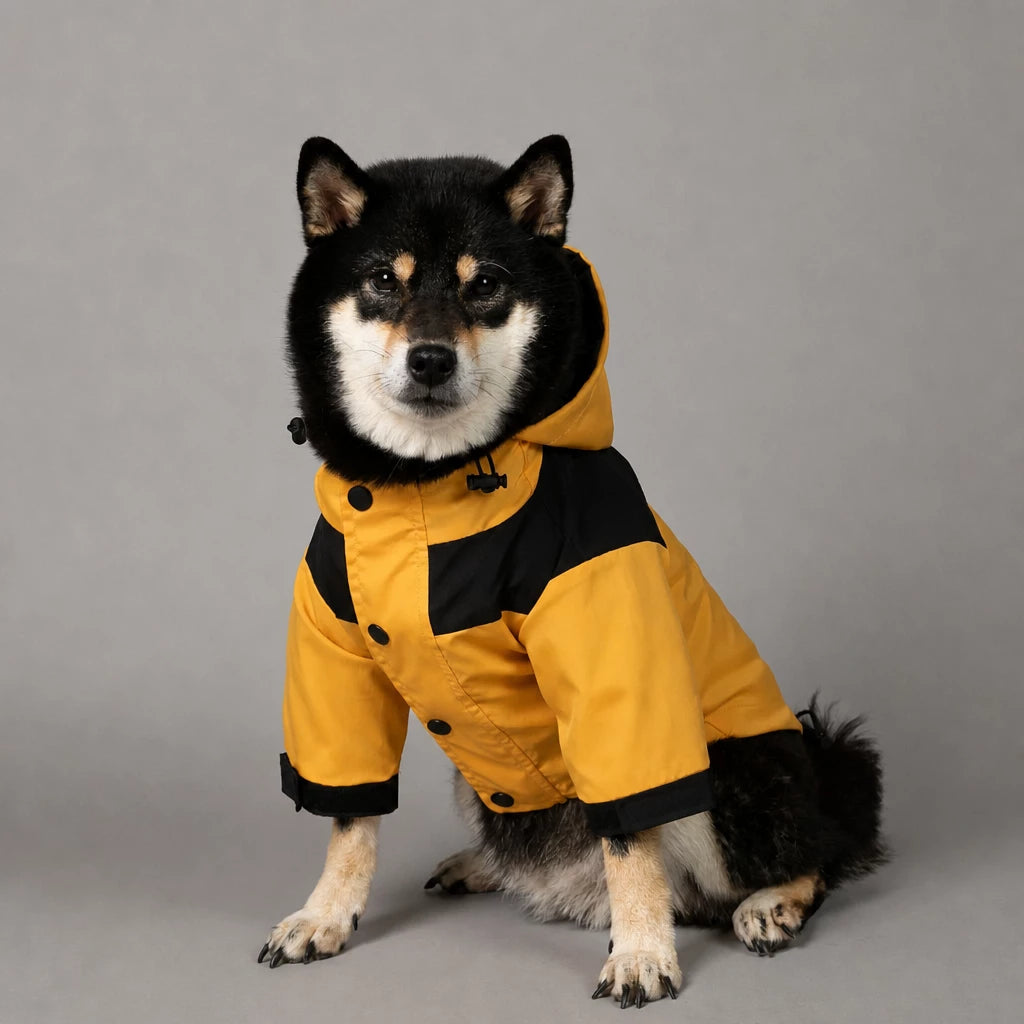 Dog Rain Jacket – Wind- and Water-Resistant Outdoor Coat