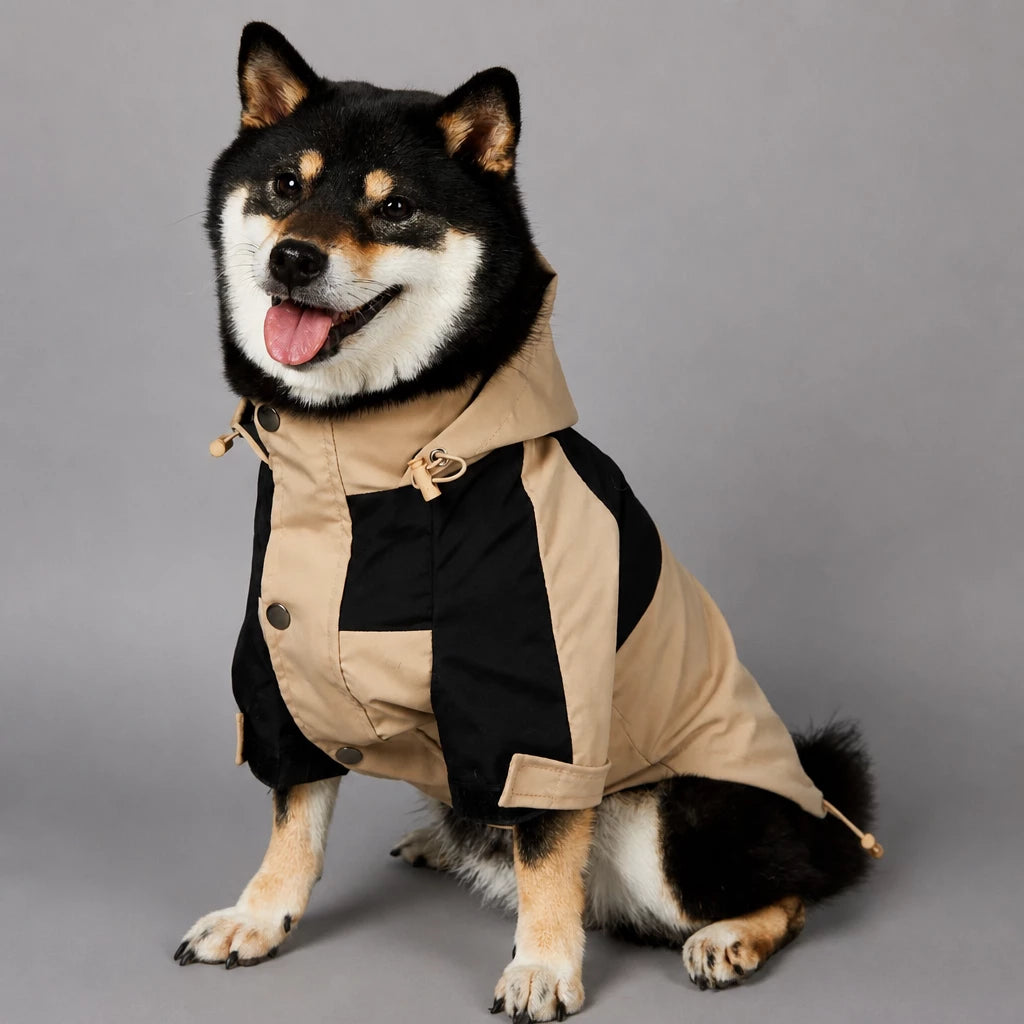 Dog Rain Jacket – Wind- and Water-Resistant Outdoor Coat