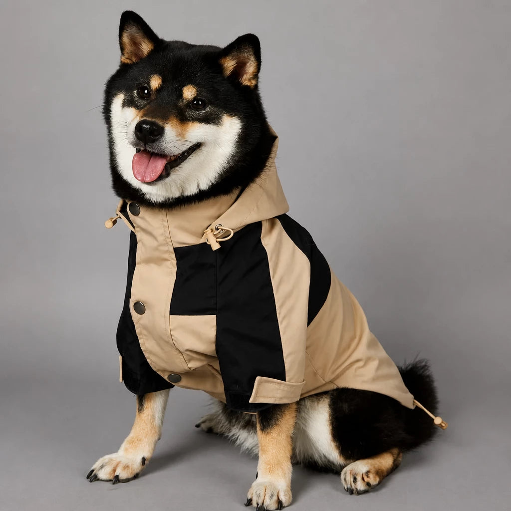 Dog Rain Jacket – Wind- and Water-Resistant Outdoor Coat