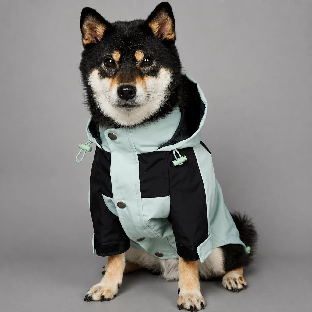 Dog Rain Jacket – Wind- and Water-Resistant Outdoor Coat