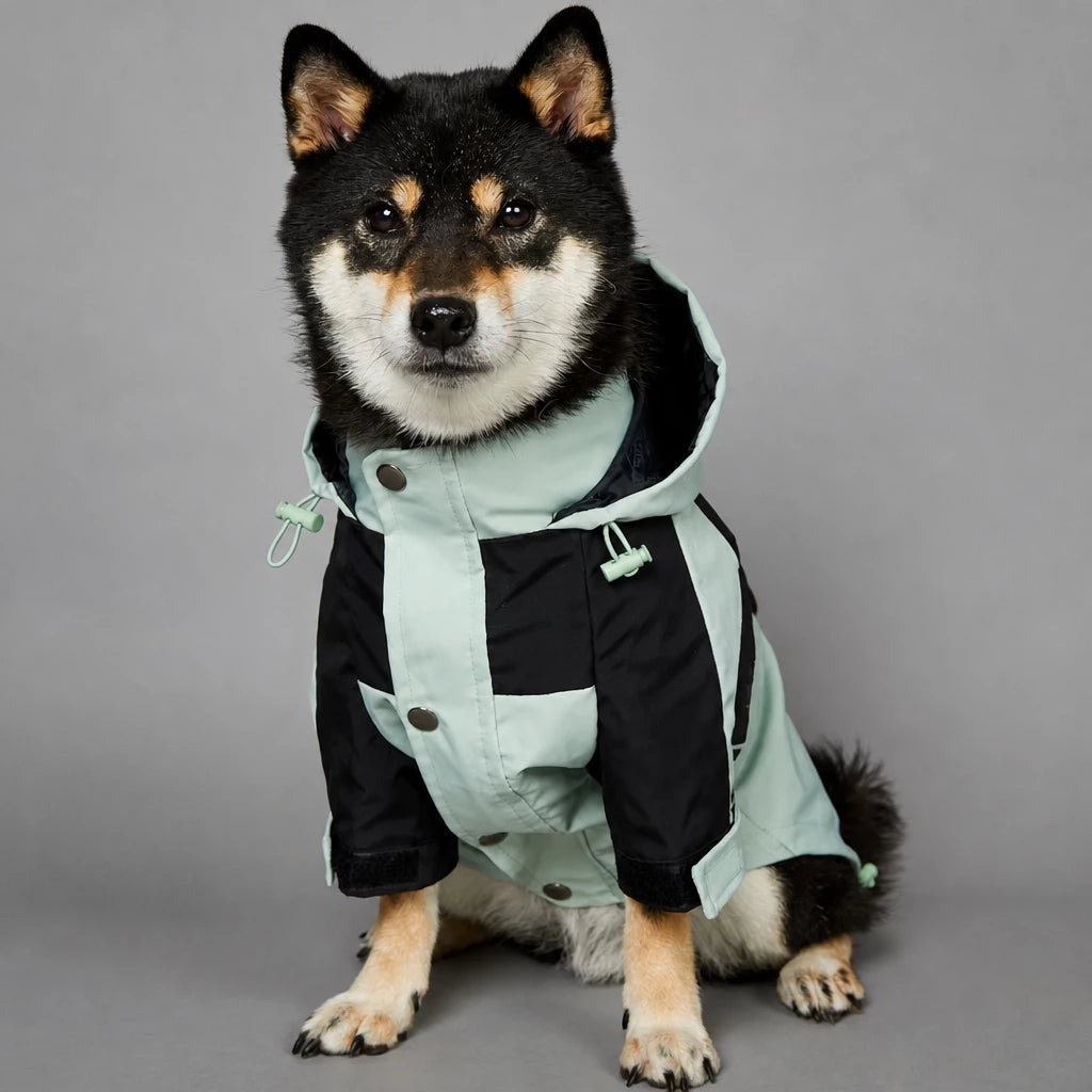 Dog Rain Jacket – Wind- and Water-Resistant Outdoor Coat