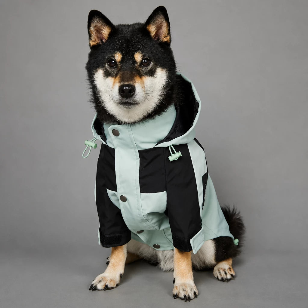 Dog Rain Jacket – Wind- and Water-Resistant Outdoor Coat