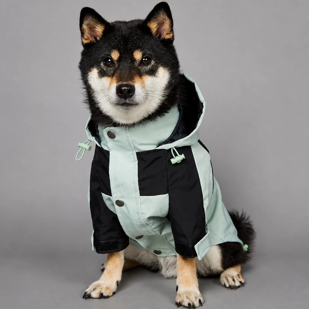 Dog Rain Jacket – Wind- and Water-Resistant Outdoor Coat