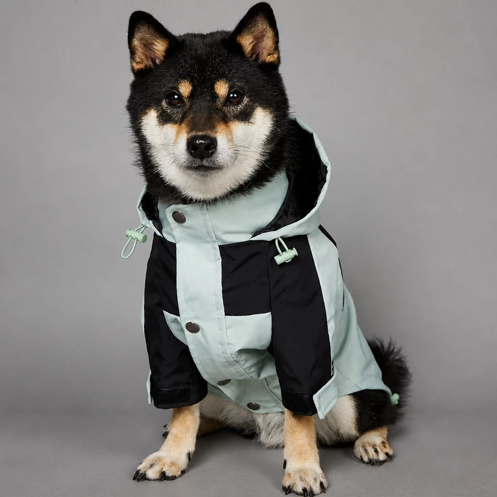 Dog Rain Jacket – Wind- and Water-Resistant Outdoor Coat