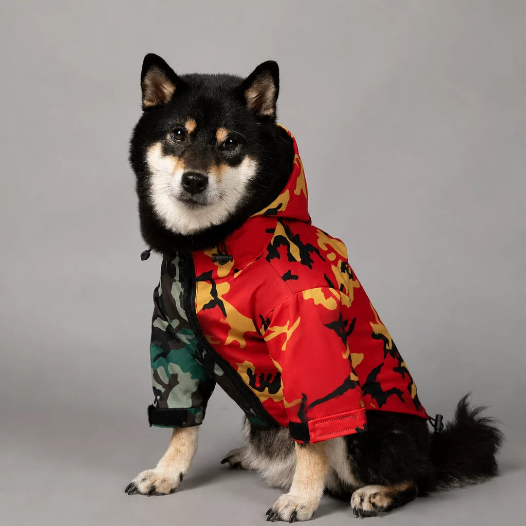 Dog Rain Jacket – Wind- and Water-Resistant Outdoor Coat