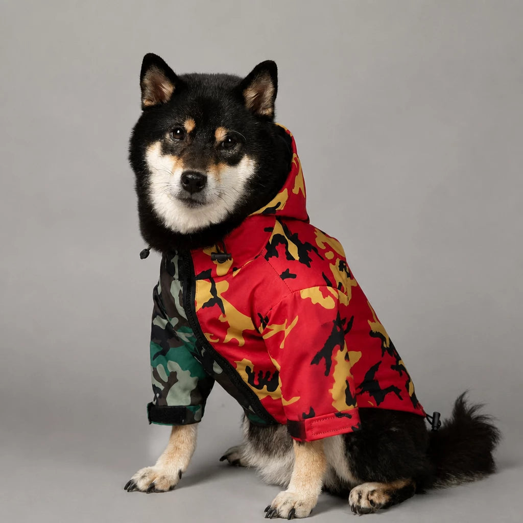 Dog Rain Jacket – Wind- and Water-Resistant Outdoor Coat