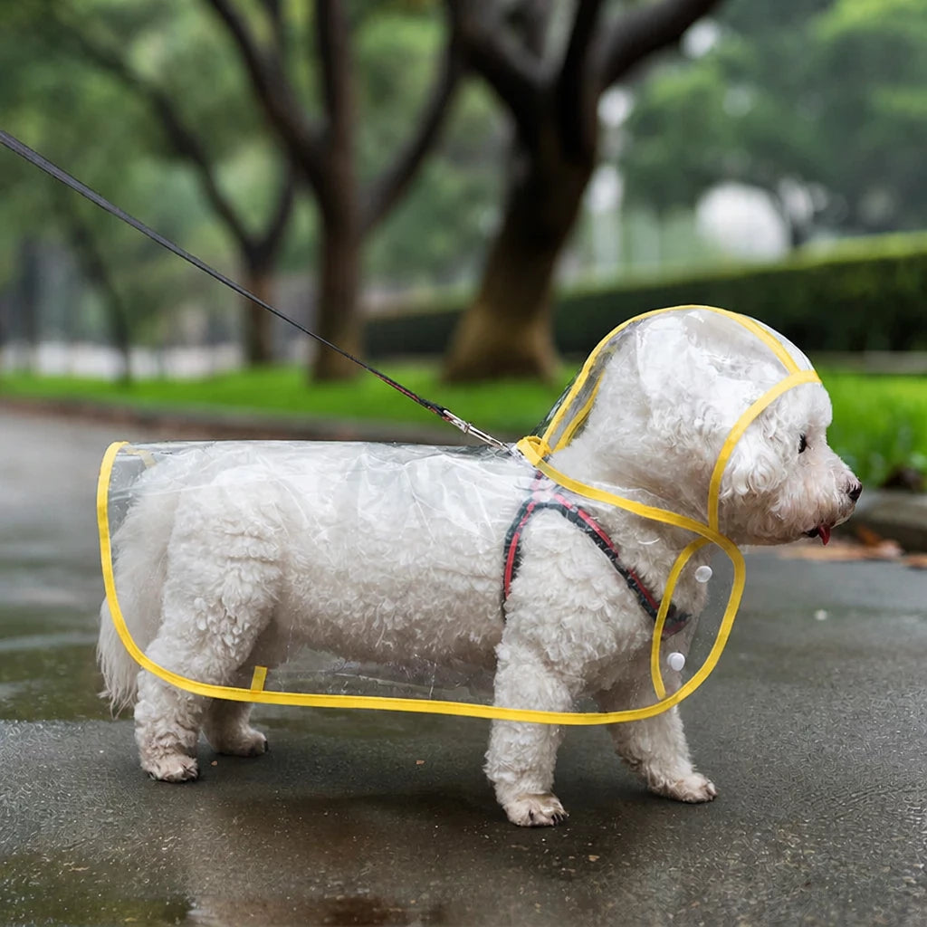Waterproof Four-Leg Dog Raincoat