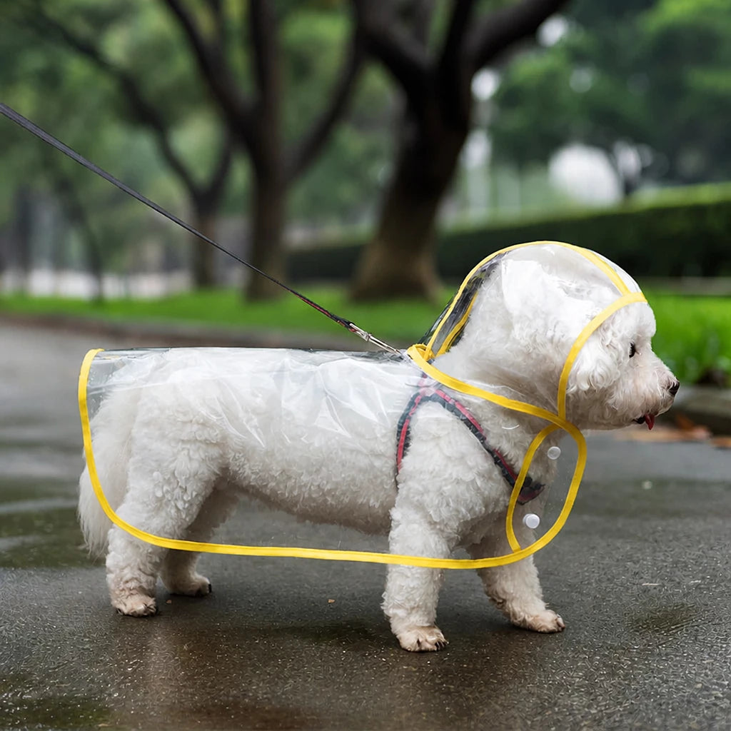 Waterproof Four-Leg Dog Raincoat
