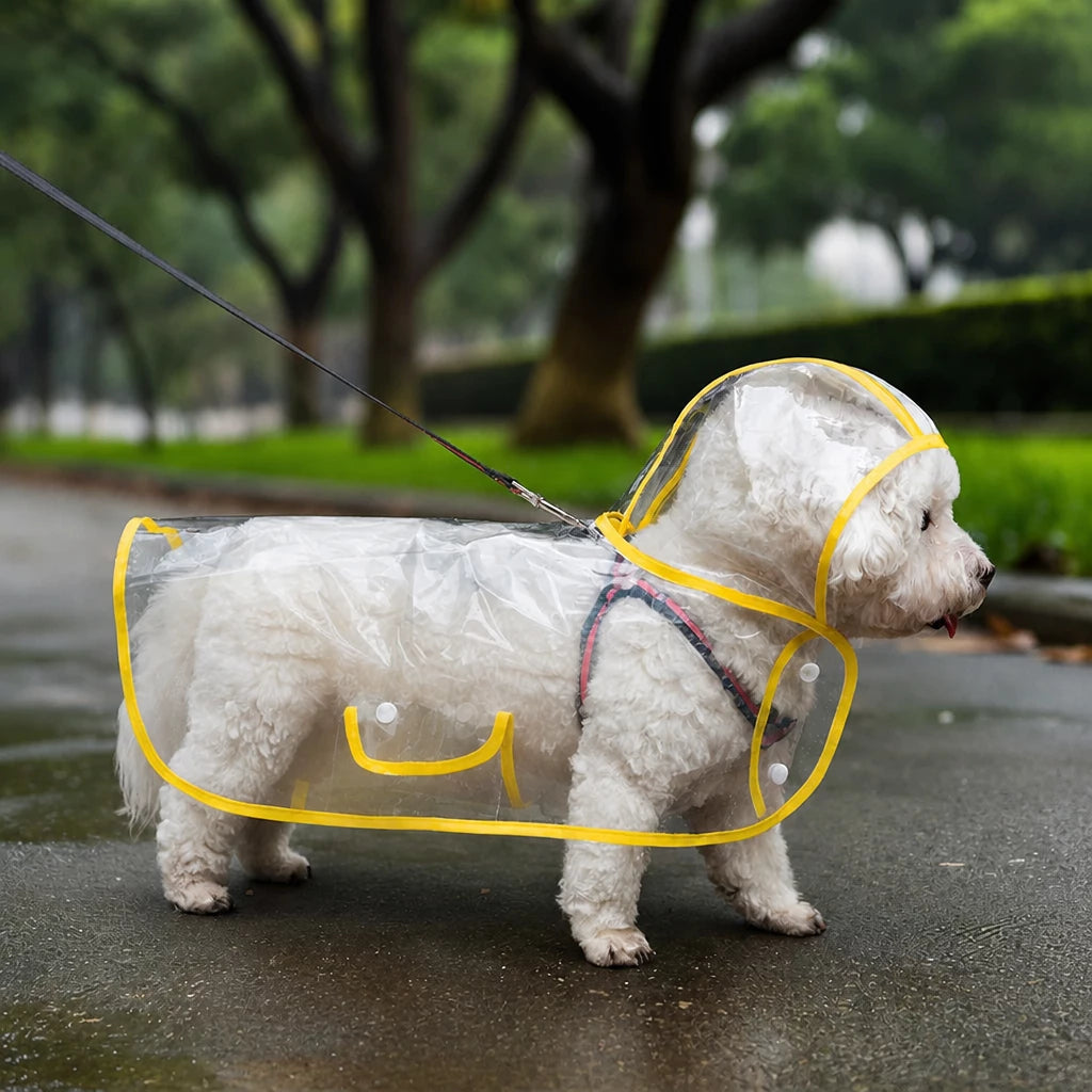 Waterproof Four-Leg Dog Raincoat