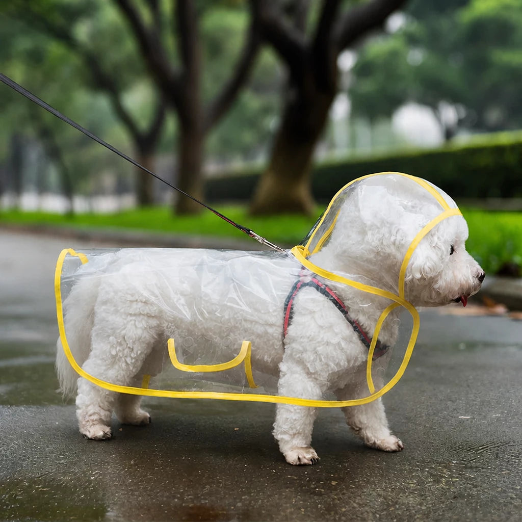 Waterproof Four-Leg Dog Raincoat