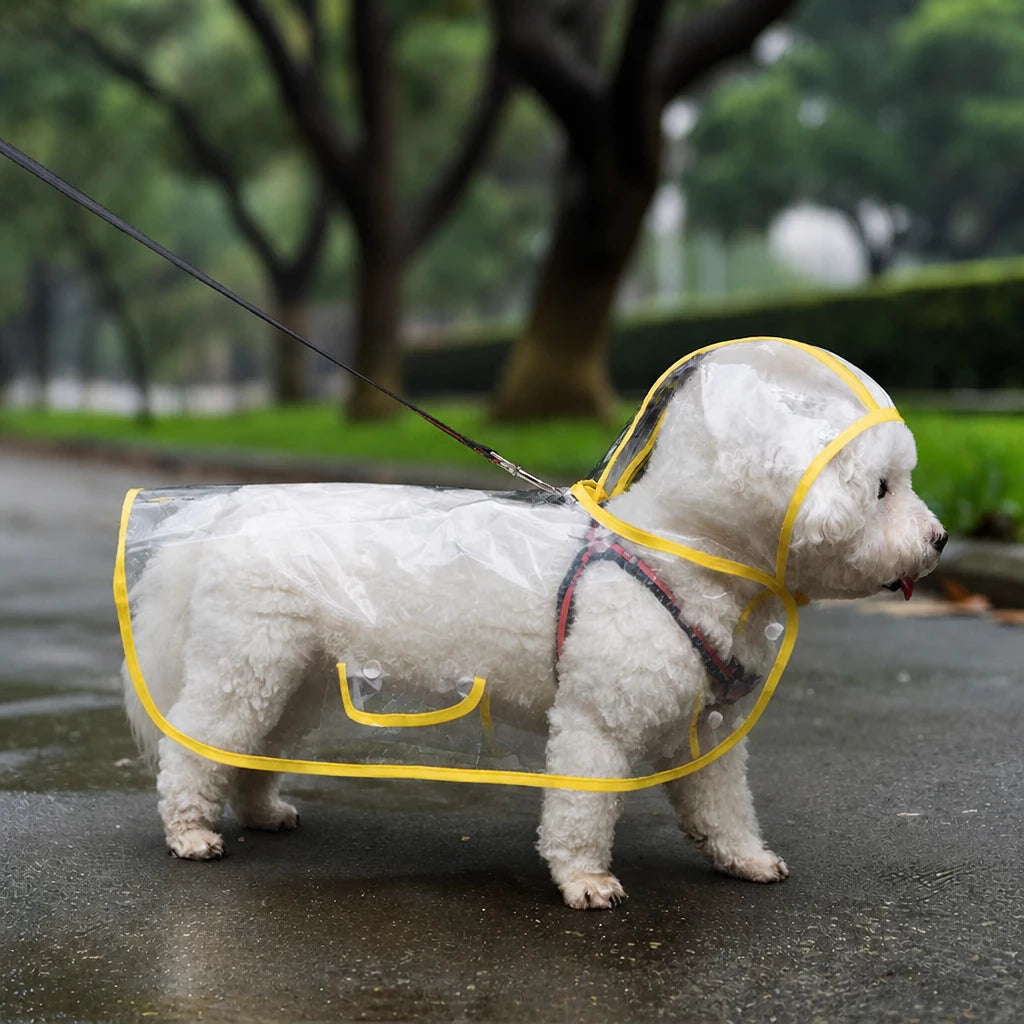 Waterproof Four-Leg Dog Raincoat